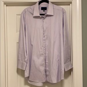 David Donahue 17.5 inch dress shirt